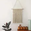 Tapisseries Arrivée macrame tapisserie coton corde de coton à la main nordique boho art suspendu pour le salon décor de la maison z021