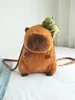 Pufferfish plush backpack pendant bear prest backpack plush plush doll kawaii ملء الحيوانات