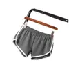 2024Sports Shorts Damen Home Casual Solid Fashion Yoga Beachwear Candy Hot Hosen F4165