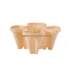 Jardinières pots quatre pétales stberry stéréoscopique pot balcon empilable végétal couleur sans espace bassin pratique sn6450 drop délivre dhuab