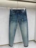 2024 jeans viola pantaloni in jeans maschili designer jeans jean uomini pantaloni neri pantaloni di alta gamma design dritto design retrò designer di pantaloni casuali nuovi