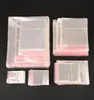New Arrivals 200pcs pack Jewelry Clear Self Adhesive Seal Plastic Bags Transparent Opp Bag Packing Plastic Gift Bags for Jewelry269719577