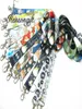 Pojkar totoro mobiltelefon nackband märke lanyard för nycklar japanska anime tecknad nyckelringar härlig gåva290y8073161