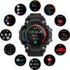 Watches Tinow T6 Smart Watch Men Waterproof Blood Pressure Hela skärm utomhus Smartwatch FitCloudPro för iOS Android