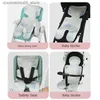 Stroller Parts Accessories 2 universal stroller mats car seat mats ice silk baby high chair stroller mats summer Q240416