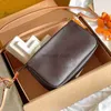 10a spiegelkwaliteit designer tas schoudertassen originele lederen klassieke toplaag cowhide schouders tas mahjong tas dames crossbody onderarm tas m40712