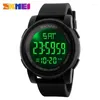 Нарученные часы Skmei 1257 Digital Watch Reloj Hombre Sports Men's Alarm Clam 5bar Водонепроницаемы