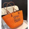 Totes Baseta de diseñador bolso de paja LOE Fashion Bag Casking Bag Bag Straw Diseñador Moda Cross Cross Bolsos de playa Abierto Bolsas de verano Bolso de verano Lowewes de alta calidad