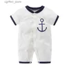 Rompers Baby Boys Girls Summer Jumpsuit Newborn Clothes Infant Cotton Shorts Sleeve Romper 0-2 Years L410