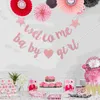 Decorazione per feste Latte Borns Decor Banner sospeso per Ornament Baby Shower Decorate