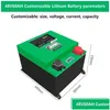 Batterie per veicoli elettrici 48v60 ah Fosfato di ferro fosfato profondo BMS 6000 camper carrello da golf carrello elevatore ricaricabile ricarica la batteria ricaricabile dhslb