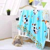 Decken 100 130 cm Baby Decke Soft Born Swaddle Wrap Kleinkind Kinder Boy Girl Sofa Bettwäsche Multifunktionale Kinderquilts