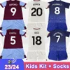 2023 24 Ings Bowen Antonio Kinder Kit Fußballtrikot