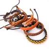 Womens Demon Eye Set Series Leather Bracelet Handwoven Jewelry Products