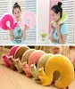 NAP Pillow Novely Squirrel Animal Cotton Plush U Shape Neck Rese Car Home Office Health Care LJ2008217235521