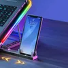 Охлаждающие накладки для ноутбуков Cooler Padbook Stand Gaming с 6 светодиодными вентиляторами 2 USB -держателя телефона для 15,6 дюйма Drop Delivery Computers Network Otgeu