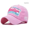 Tapas de pelota IL KEPS Capa de béisbol para mujer para macho rosa rosa 3d para hombre bordado camionero de verano snapback algodón hip-hop bqm093