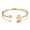 RORO zircon Letters az Open Adgationable Bracetapaper Capital Hand Jewelry for Girls Gift240416