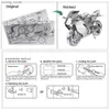 3D Bulmacalar Parçalı Model Bina Kitleri Motosiklet 3D Metal Bulmaca Yapboz Diy Yaratıcı Oyuncaklar Çocuklar İçin Doğum Günü Hediyeleri Y240415