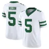 8 Aaron Rodgers Jersey Ahmad Sos Gardner 5 Garrett Wilson Breece Salonu Darrelle Revis Joe Namath Quinnen Williams Ronnie Lott Haason Reddick Futbol Formaları