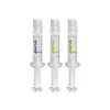 Svuota pura a 3 ceppi siringa Verde Crack Luer Lock Mango Kush Glass Siringes Box da imballaggio