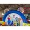 Mascot kostymer ierable Arch Rainbow Gate Party Decoration Rekvisita och anpassade landskap