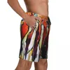 Мужские шорты купальники африканская женщина летняя черная племена Женщины Hawaii Beach Man Print Sports Fitnes