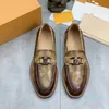 15a stijl luxe suede mannen kleding schoenen koehide leer 2023 herfst nieuwe Britse trend ontwerper handgemaakte zakelijke zakelijke sociale loafers no veters maat 38-45