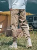 Pantaloni da uomo yingjuelun primavera e gamba di cotone autunnale casual