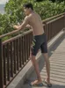 Swimons de maillots masculins Hommes étanche à l'extérieur sport de surf shorts de planche de surf garçons qui courent des troncs de nage à séchage rapide