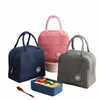 thermal Lunch Dinner Bag Canvas Handbag Picnic Cooler Bag Travel Breakfast Box School Children Cvenient Lunch Bag Tote Food Ba f5Ct#