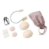 Bhas kit vrouwen siliconen strapless u-vormige bh verzamelende tepelstickers diep dompel frontless onzichtbaar