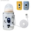 Aquecedores de garrafas esterilizadores# USB Baby Bottle Heat Bag Universal Display Care Aquecedor portátil Q240417