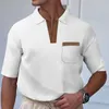 Traccetti da uomo per le tracce vintage Tops Collar Tops Men Due pezzi set 2024 Outfit estivi maglietta a manica corta casual e pantaloncini da uomo