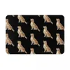 Mattor Golden Retriever 24 "X 16" Non Slip Absorbent Memory Foam Bath Mat för heminredning/Kök/inträde/inomhus/utomhus/vardagsrum