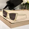 Occhiali da sole designer per uomini donne estate 570 avanguardia goggle gatto occhio stile anti-ultravioletto tavola retrò tavola con cornice piena telaio in modo casuale scatola casuale sl570