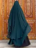 ラマダン・キマール・アバヤ・サウジアラビア・トルコ・イスラム・イスラム教徒のヒジャーブ・ドレス祈りの祈りの服女性のためのkaローブ・フェム・ムスルマネ240410