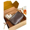 10a spiegelkwaliteit designer tas schoudertassen originele lederen klassieke toplaag cowhide schouders tas mahjong tas dames crossbody onderarm tas m40712