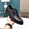 Chaussures décontractées Shoe Factory Supply 23 Business Men's Head Layer Cowhide Cowe Formal Leather Fashion Trend British