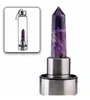 Natural Quartz Gemstone Glass Water Bottle Direct Drinking Cup Glass Crystal Obelisk Wand Healing Wand Bottle With Rope Jlltt5839658