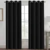 Rideau AT35 2 PCS Blackout rideaux pour le patio Porte coulissante Thermal Isulated Bedroom Living Room