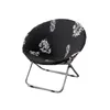 Couvre-chaise couvercle vintage extension rond Pliage Protecteur Souge extensible imprimé Camping lavable