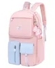 Sac à bandoulière de bobine arc-en-ciel de la mode coréenne pour adolescents girls enfants039s imperméables sacs à dos pour enfants mochilas9878731