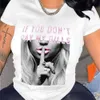 Tshirt pour femmes Plus taille 3xl 4xl 5xl Designer T-shirt femme lettre imprimé haut de chemises slve