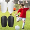 Knäskydd 1 par skinn vakter extra liten skyddsutrustning liten fotboll för män kvinnor barn pojkar flickor