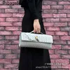 ASIamo Clutch Bag Bottegvenets Handtaschen Neue Modetrend vielseitiger Handheld Crossbody Single Schulter Diamant Gitter gewebtes Quadratbeutel