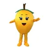 2024 High Quality Loquat Mascot Costume Birthday Party Halloween Outdoor Outfit Suit Mascot for Adult Fun Outfit Suit