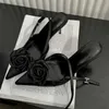 Sandały Eilyken Moda cienka wysoka obcasowa klamra damska pompka seksowna kwiat kropka butów butów elegancki bankiet sandały j240416