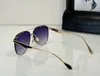 Klassische Sonnenbrille für Männer Frauen Der Bart Sommer beliebte Mode Luxus luxuriöser Outdoor-Strandantriebsstil Anti-Ultraviolet Square UV400 Metall Full-Frame-Brille Zufällige Box