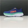 Hokah Clifton 8 Running Shoe Hokahs Shoes Womens Bondi 8 Clifton 9 Triple White Summer Song Blue Coral Peach Real Teal Trener Rock